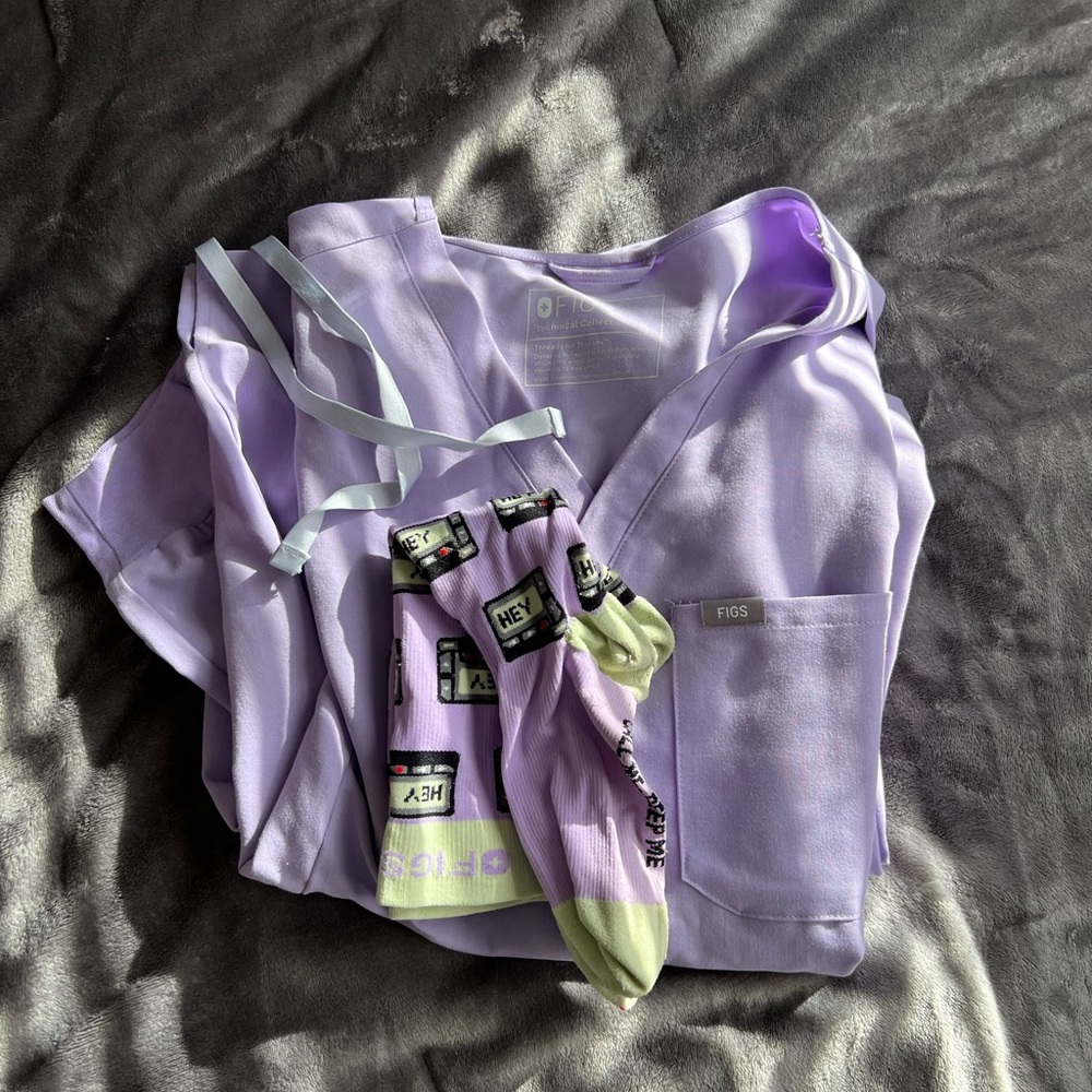 Figs Scrubs (Tops/Bottoms/Socks)